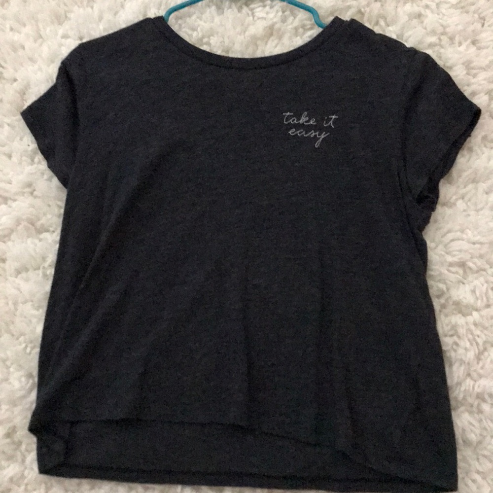 Dark grey Abercrombie and fitch T-shirt
